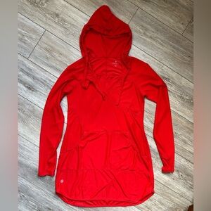 Athleta Wick It WaderCover Up Red Small